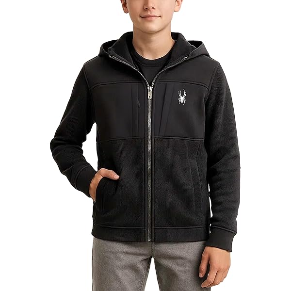 AFC Men's Nylon Hooded Jacket with Fleece Lining Lg to 6x Big and